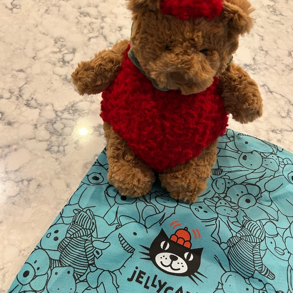 Jellycat Plush. Brand new. Bartholomew strawberry bear